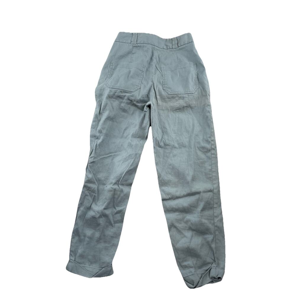 Ett:twa Pants Size 2 Women Linen Blend Casual 24" Inseam Crop 4-2